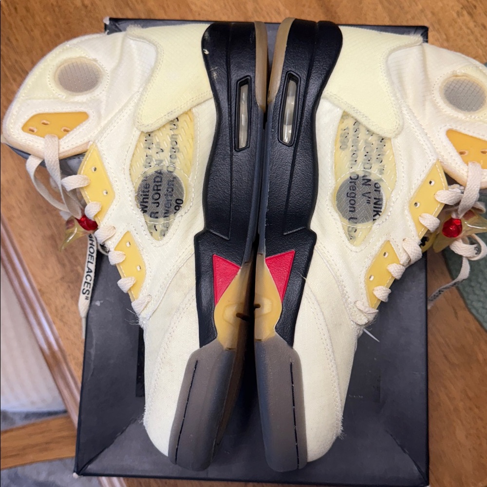 Jordan 5 offwhite (SOLD) - Picture 3 of 9